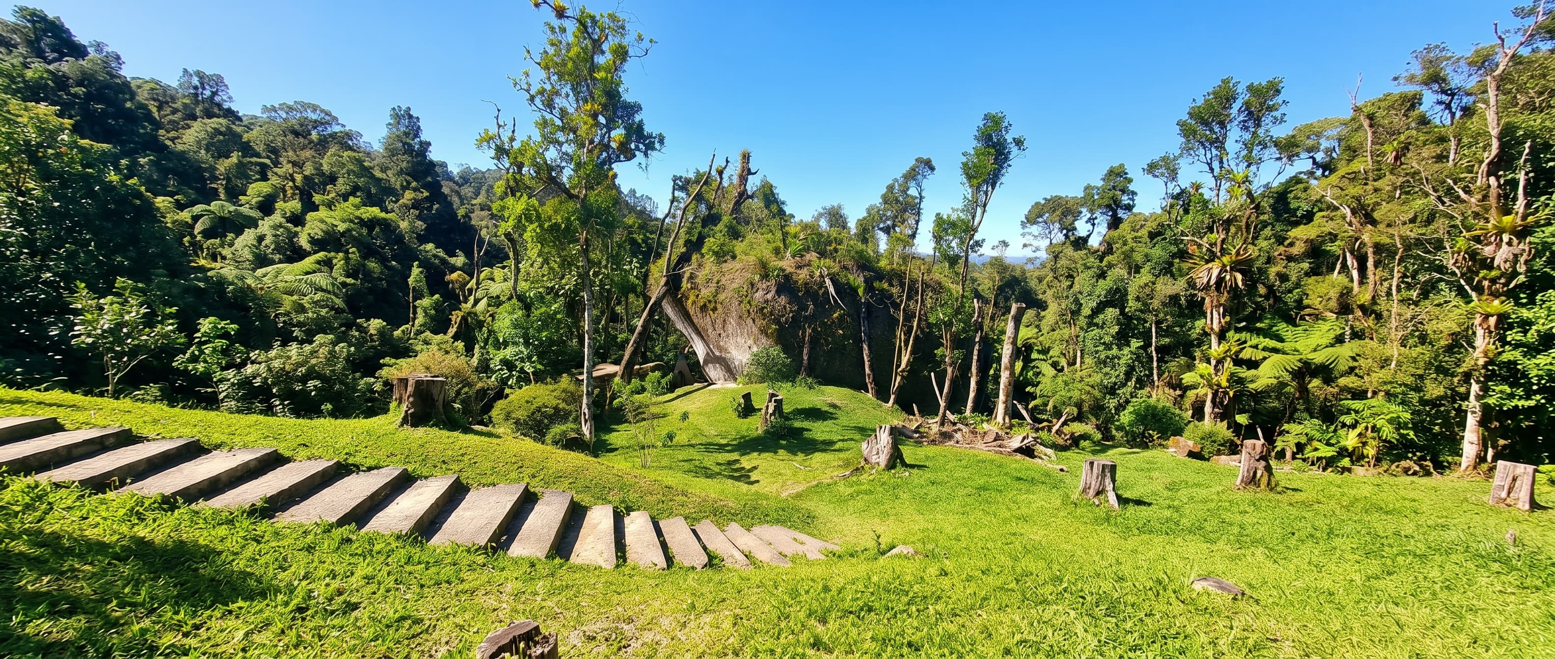 Área de lazer e bosque preservado no interior de SP